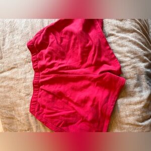 Outdoor voices sweat shorts pink